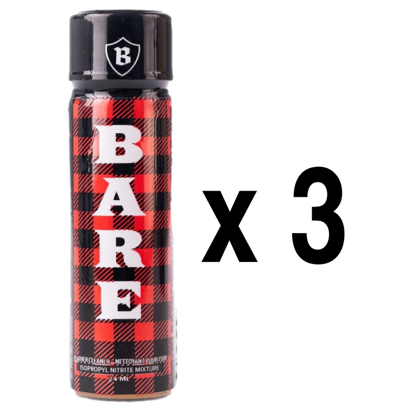 BGP Leather Cleaner BARE 24ml x3